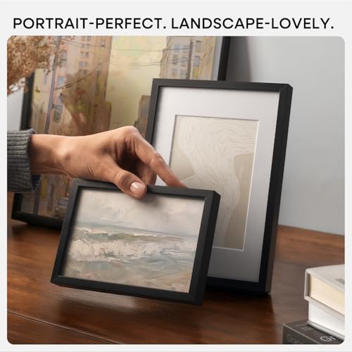 8x8 Black Picture Frame