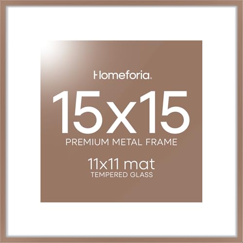 15x15 Mocha Picture Frame
