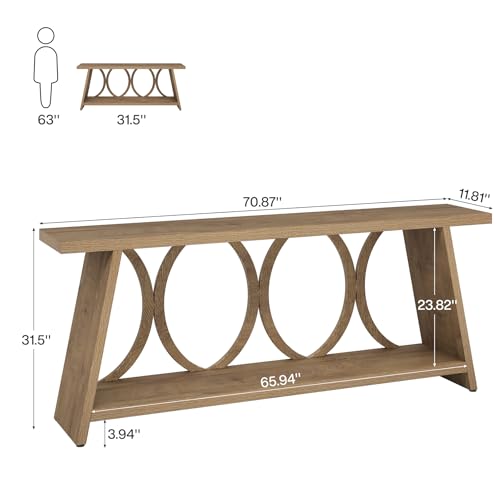 70.9 inch Extra Long Console Table