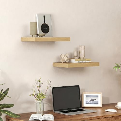 16 inchs Floating Shelves for Wall Set of 2