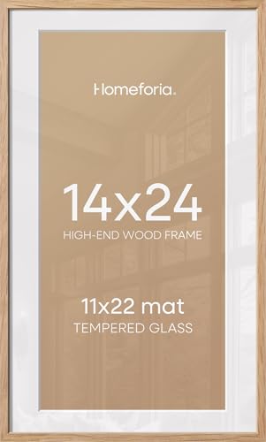 14x24 Natural Oak Picture Frame (3 Count)