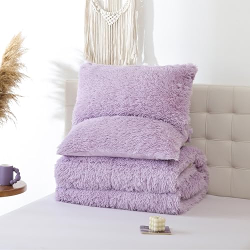 Fluffy King Size Comforter Set