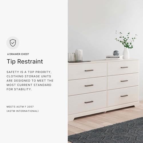 Stelsie 6 Drawer Bedroom Dresser