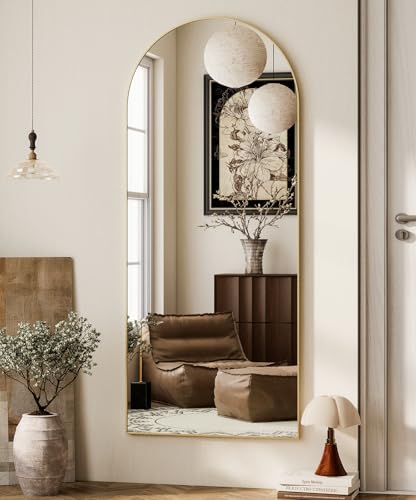 64"x21" Arched Full Length Mirror