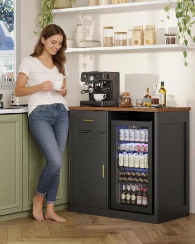 Mini Fridge Cabinet