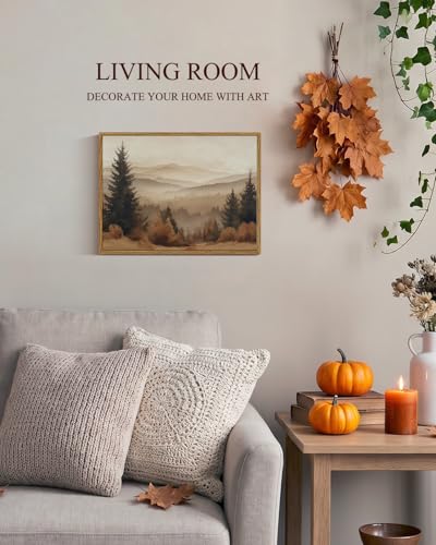 Vintage Fall Canvas Wall Decor