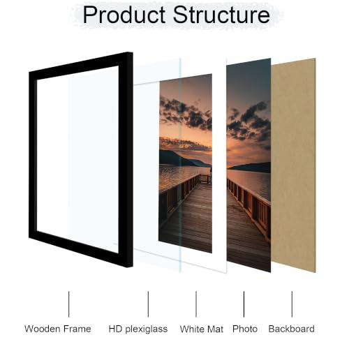 12x16 Picture Frame Set of 4 (4 Count)