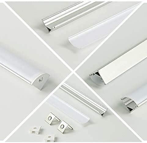 Cefrank V Shape Cabinet Lights, Warm White 4X 12 Inches V-Shape LED Light Bars
