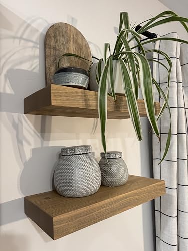 18 inch Wooden Floating Shelves for Wall