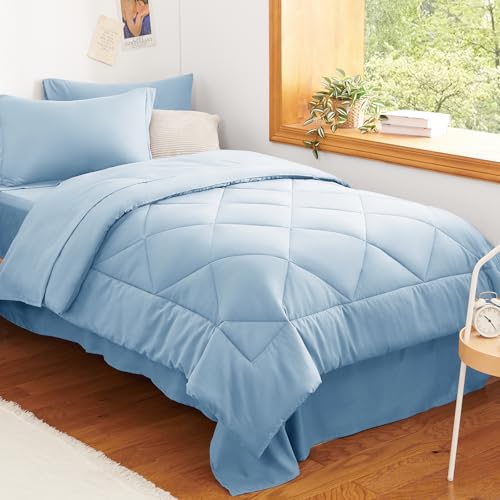 Twin XL Comforter Set Baby Blue