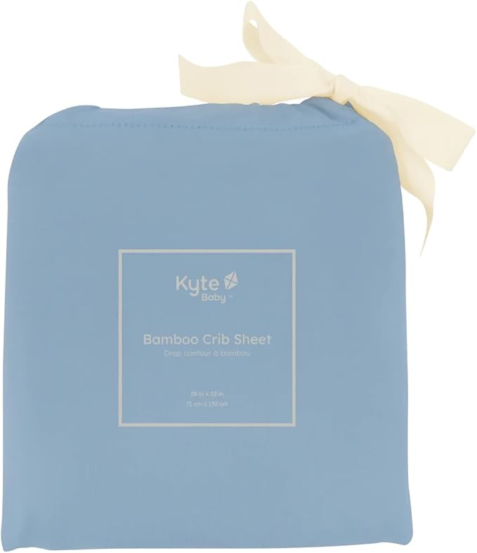 Slate Crib Sheet by Kyte Baby