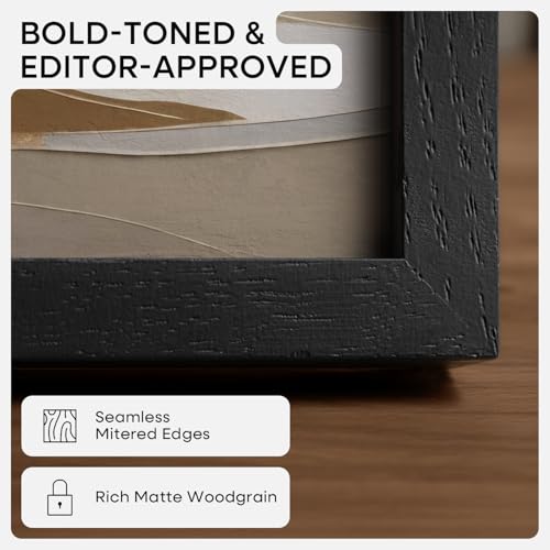 12x16 Black Oak Picture Frame