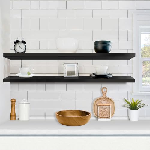 Floating Shelves for Wall Storage (3 Count)