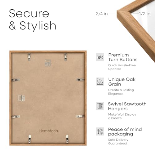 11x14 Natural Oak Diploma Frame