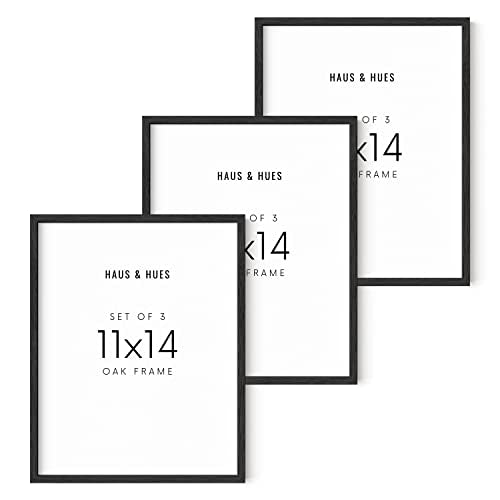Black Oak Wood Frames (3 Count)