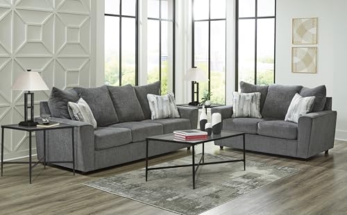 Gray Chenille Sofa