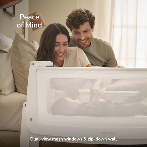 SnuzPod 5 Bedside Bassinet with Mattress