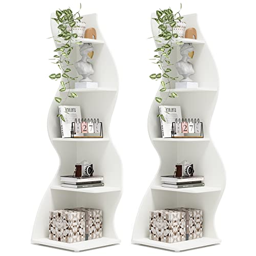 Corner Shelf Modern 5 (2 Count)