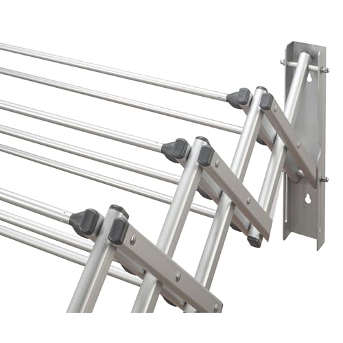 Aluminum 36" Collapsible Wall Drying Rack