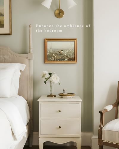 Vintage Gold Framed Wall Art for Living Room