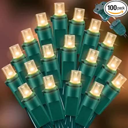 LAMPHOME 150 Count Warm White- String Lights