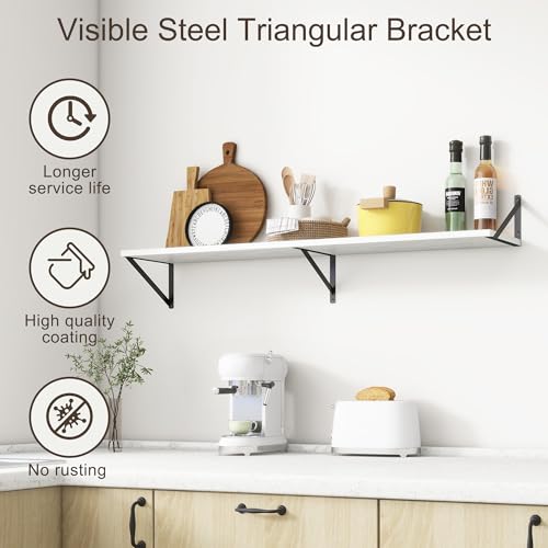 Floating Shelves 48 Inch Long (2 Count)