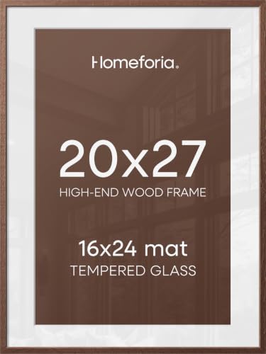 20x27 Brown Oak Picture Frame (3 Count)