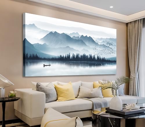Indigo Canvas Wall Art