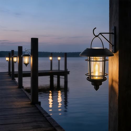 4 Pack Solar Lanterns Outdoor (4 Count)