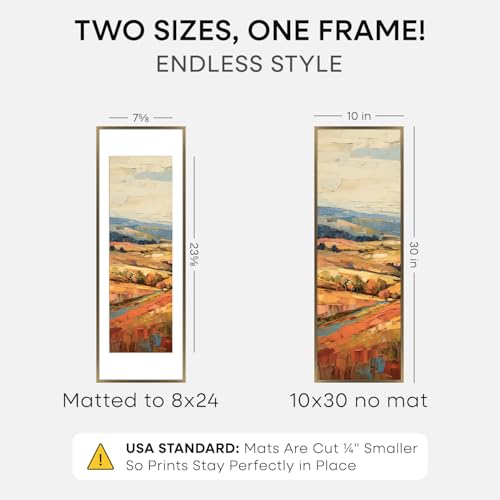10x30 Bronze Picture Frame (3 Count)