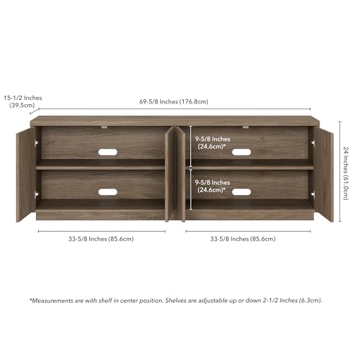 70" TV Stand for TVs up to 75"