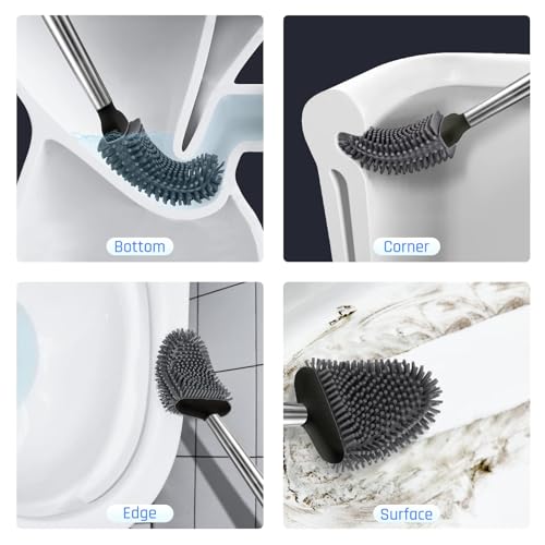 Silicone Toilet Brush (2 Count)