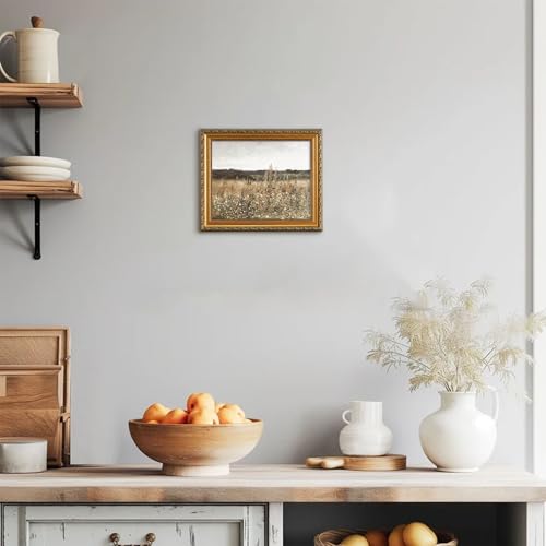 Vintage Gold Framed Wall Art for Home Decor