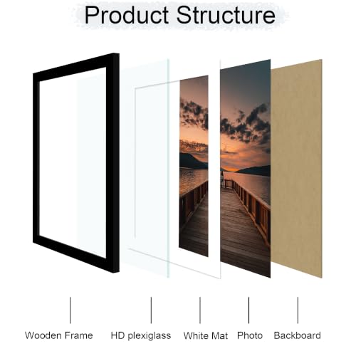 12x18 Picture Frame Set of 4 (4 Count)