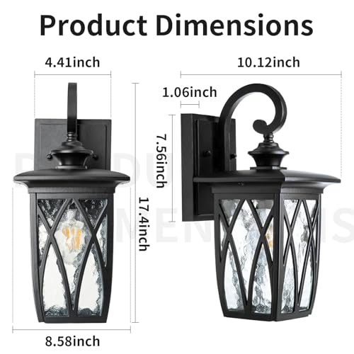 Outdoor Porch Light Wall Mount