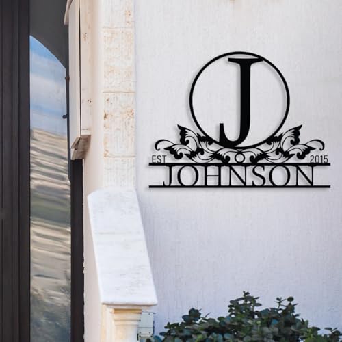 Personalized Metal Name Signs