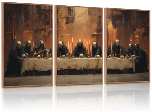 Last Supper Skeleton Wall Art