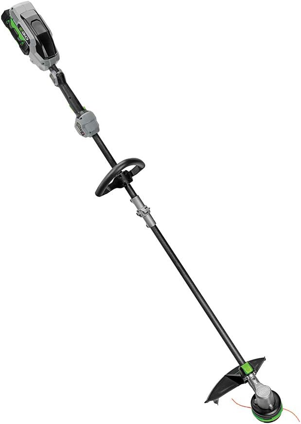 EGO POWER+ String Trimmer, Battery Powered, 15" Trimmer for Weeds and Grass with POWERLOAD and Carbon Fiber Split Shaft, Includes 56V 2.5Ah Battery and Charger - ST1521S