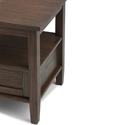 Warm Shaker 24" Bedside Nightstands in Black