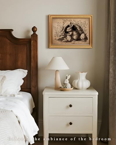 Vintage Rabbit Wall Art
