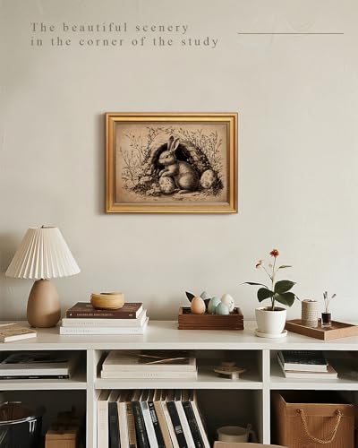 Vintage Rabbit Wall Art