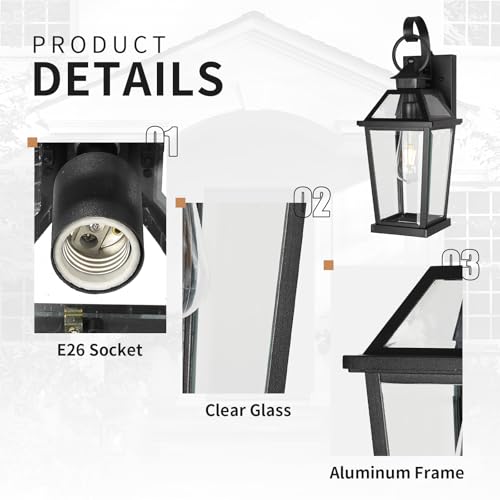 Dusk to Dawn Outdoor Wall Sconce