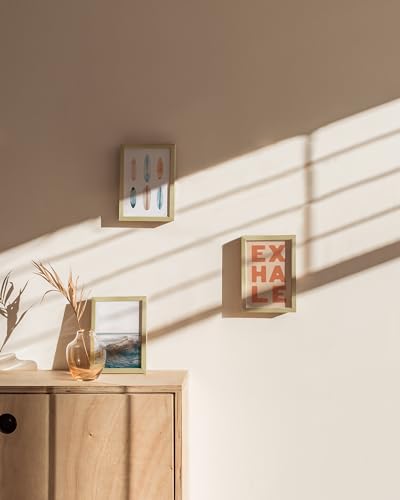 4x6 Gold Metal Picture Frames (3 Count)