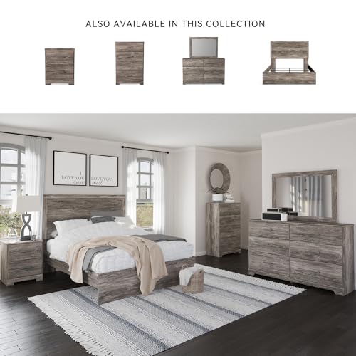 Ralinksi 6 Drawer Rustic Gray Double Dresser