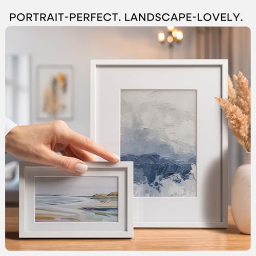 8x11 White Picture Frame