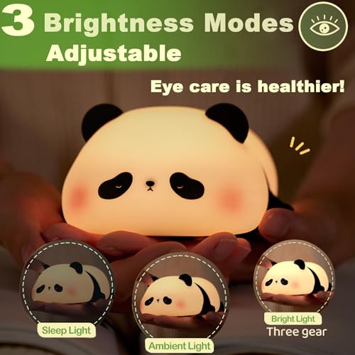 Cute Panda Night Light for Kids