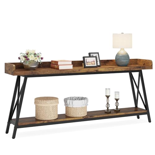 70.9 inch Extra Long Console Table Behind Couch