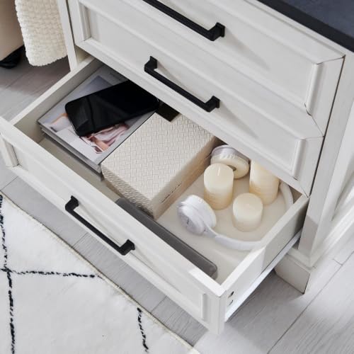 22" Farmhouse 3 Drawer Dresser for Bedroom