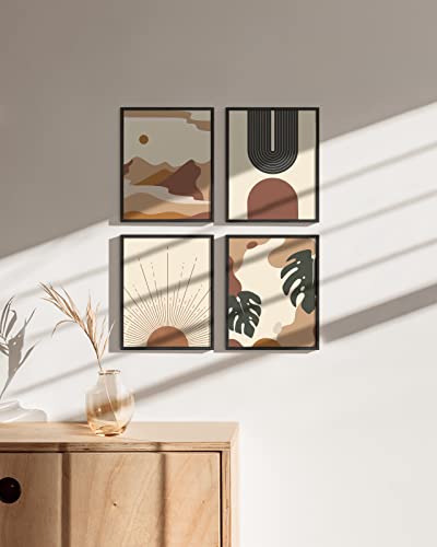 8x10 Black Oak Frame Set of 4 (4 Count)