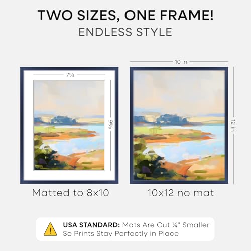 10x12 Blue Picture Frame (2 Count)